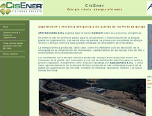 Tablet Screenshot of cisener.com